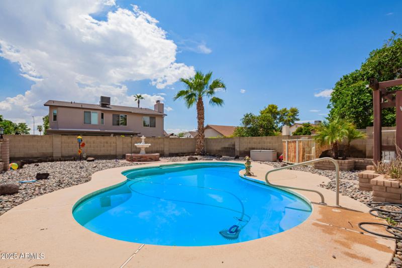 Pool Facing South