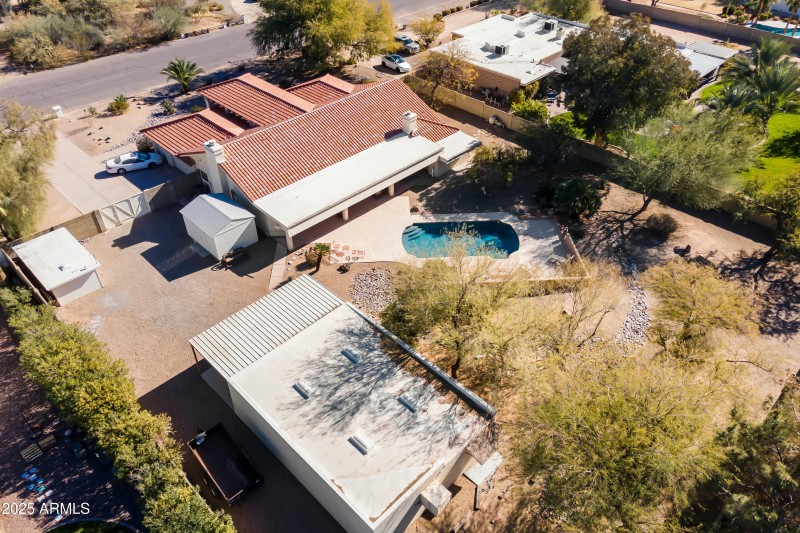 Garage and RV entry