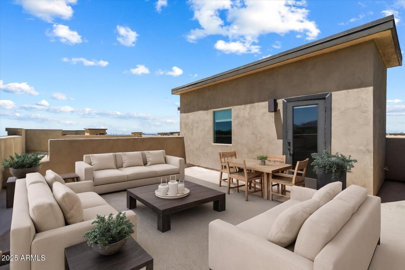 Rooftop Terrace with Outdoor Comfort