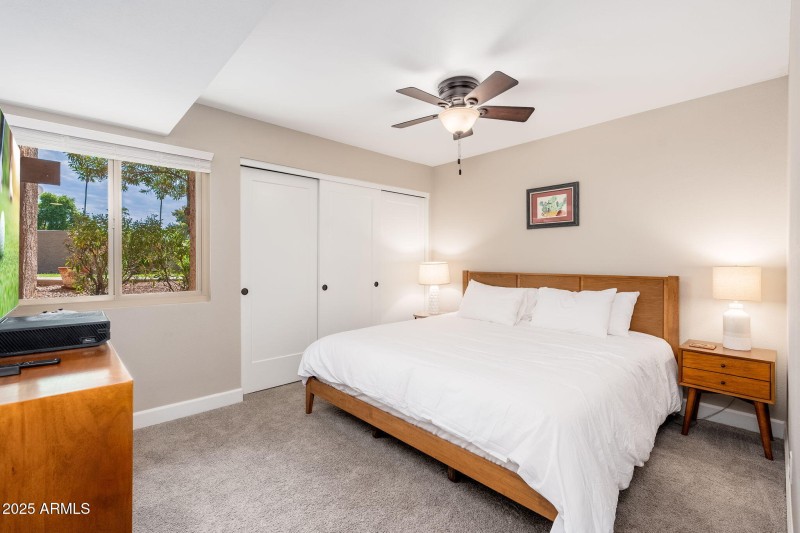 Guest Room - Closet & View