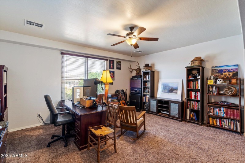 Upstairs Loft; Office