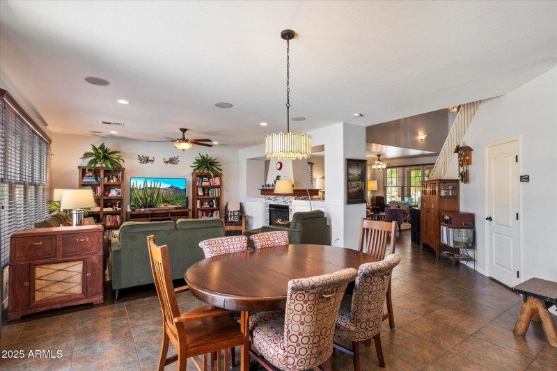 Breakfast Nook to Living Room