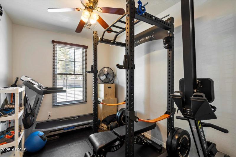 Downstairs Den / Workout Room