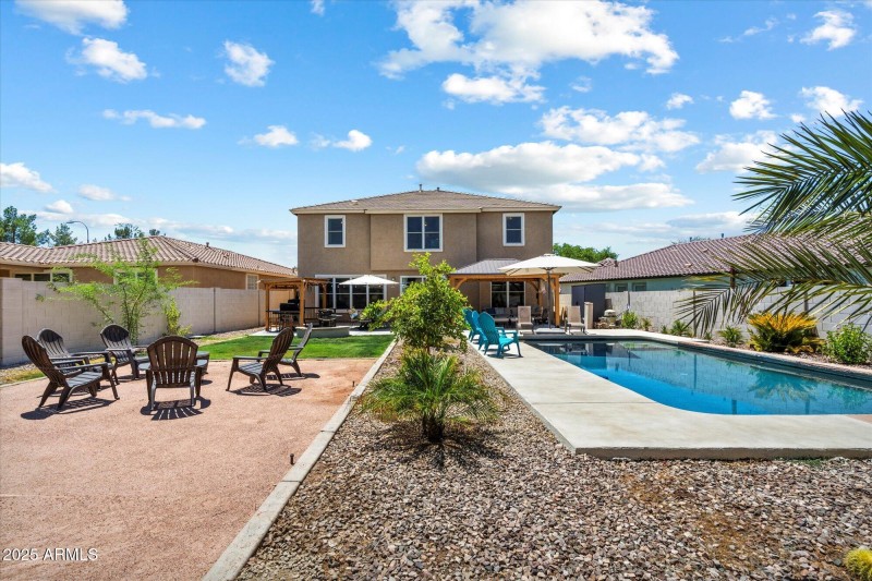 Space for all backyard activities