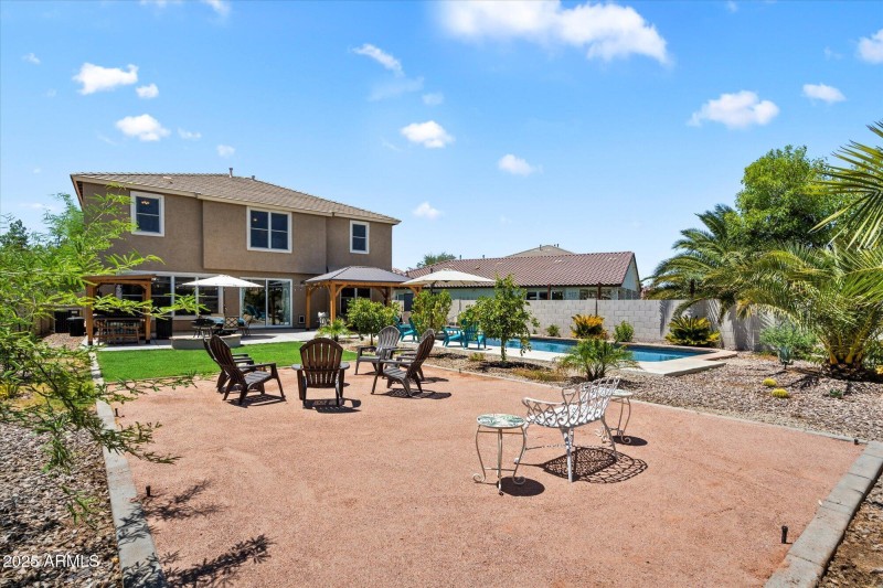 Space for all backyard activities
