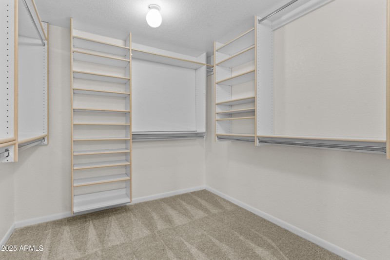 Primary Spacious Closet
