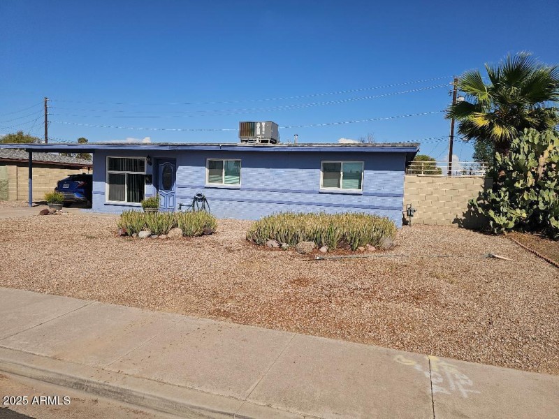 Home view of front