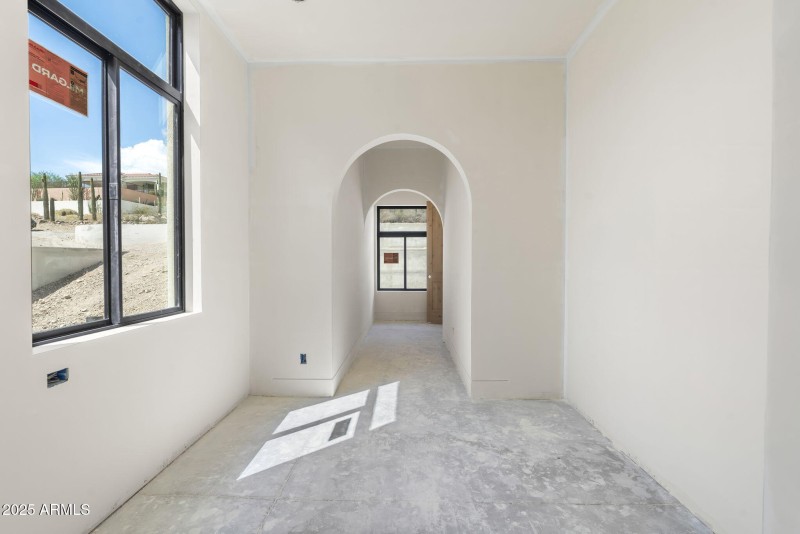 Hallway to secondary bedrooms
