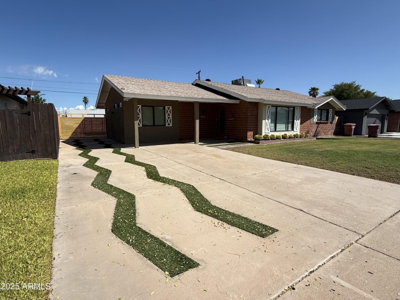 Front of home