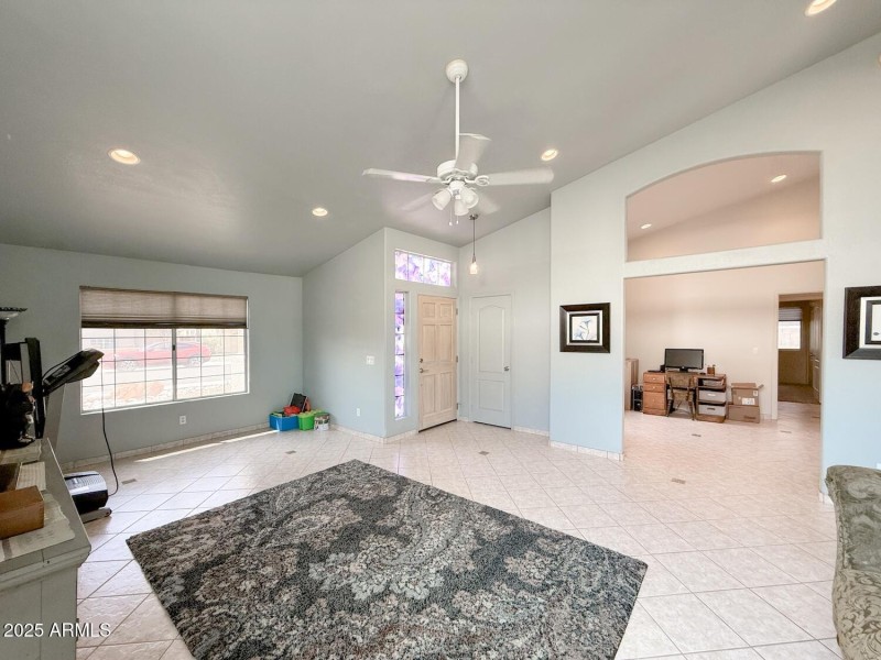 Front Living to Den/Office/4th Bedroom