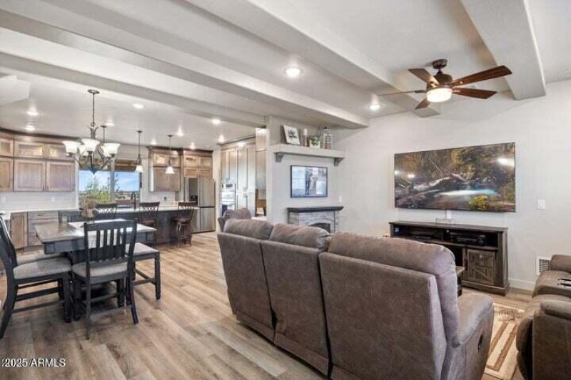 open floor plan