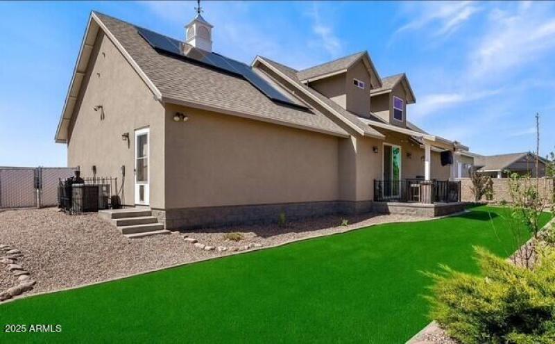 Back of the home