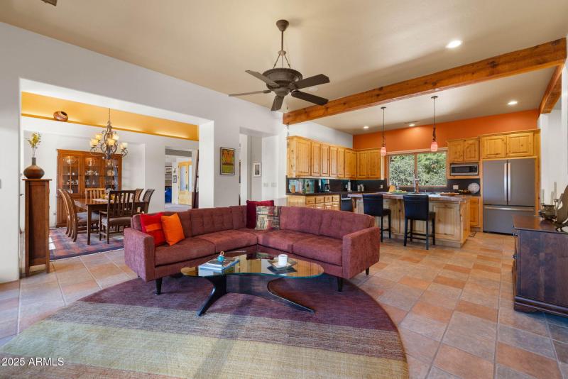 Family Room to Kitchen