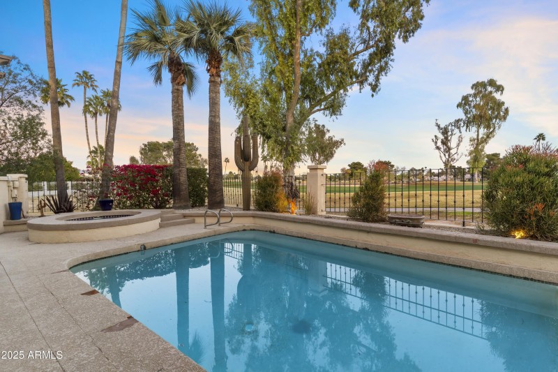 Pool and Golf Course