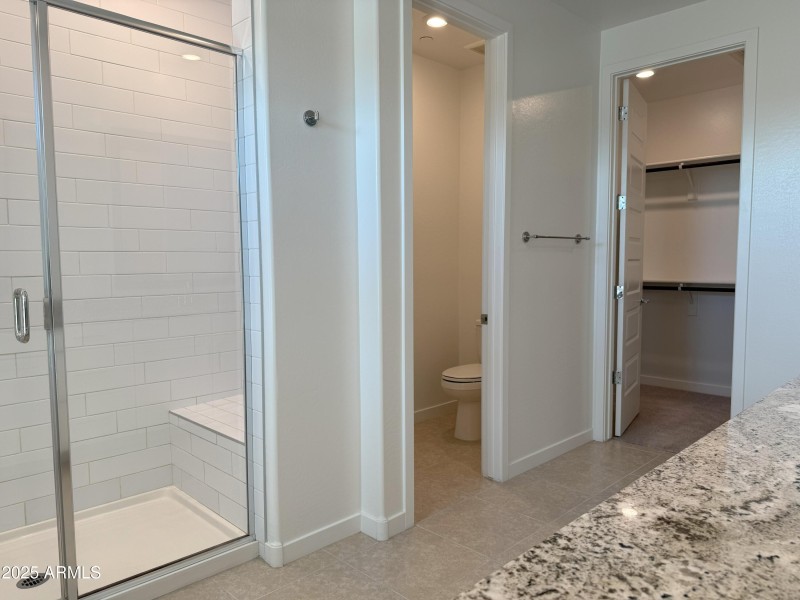 Primary Shower and Toilet