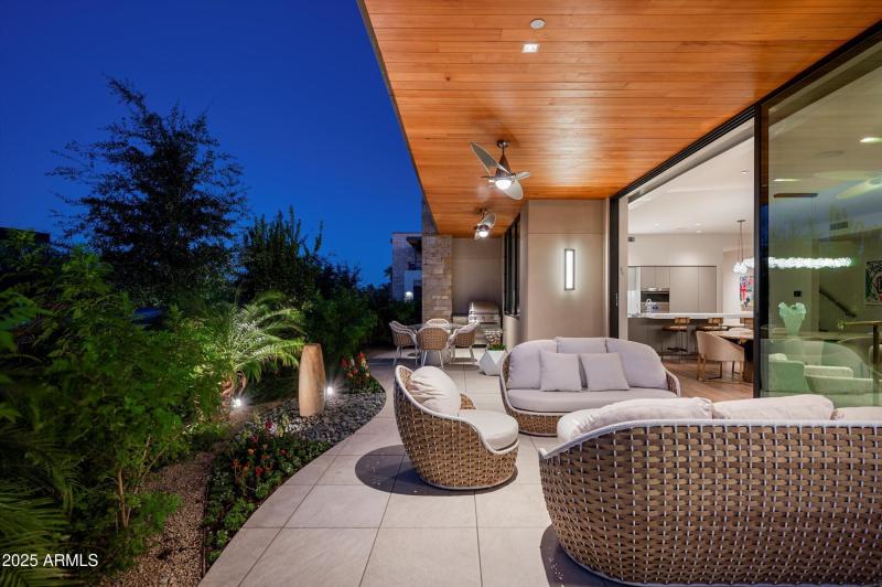 053_Covered Patio Twilight