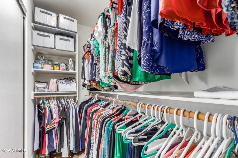 Spacious Walk-In Closet