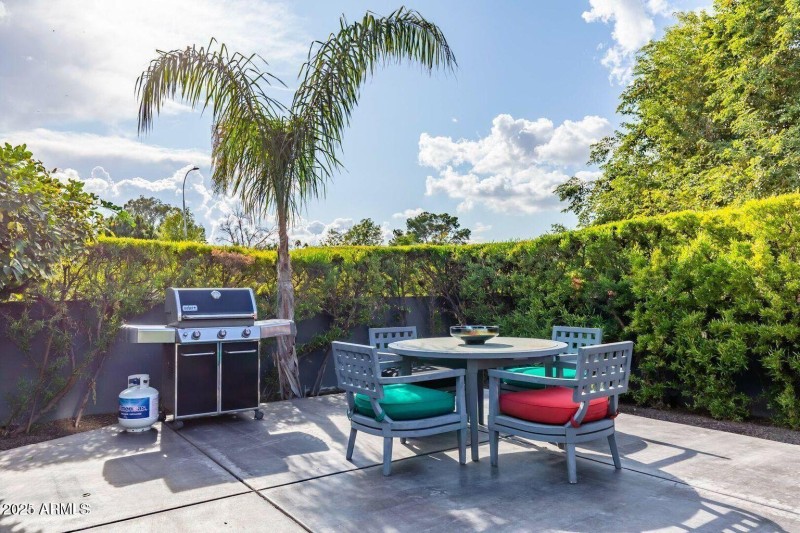 backyard patio bbq