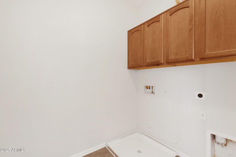 Upstairs Laundry room
