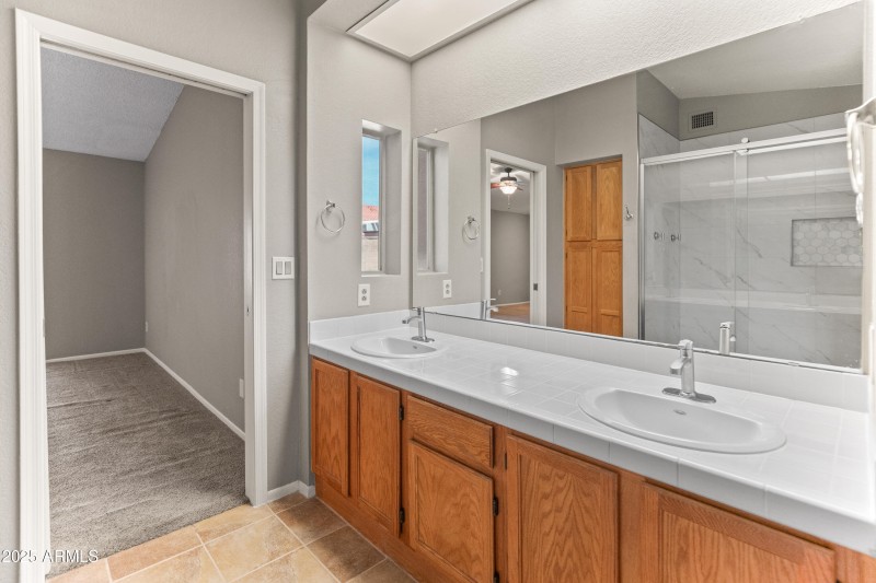 In Suite Bathroom with Double Sink