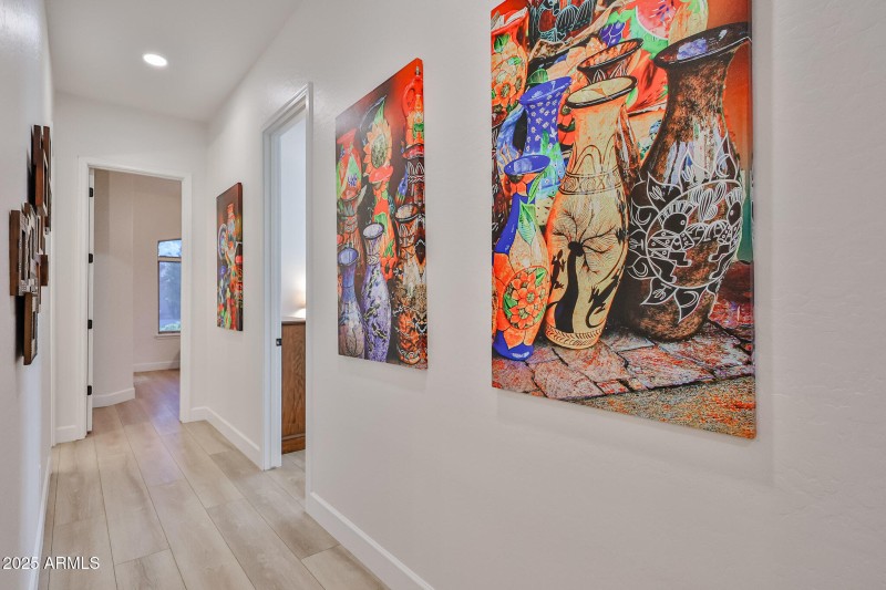 Hallway to bedrooms 2 & 3