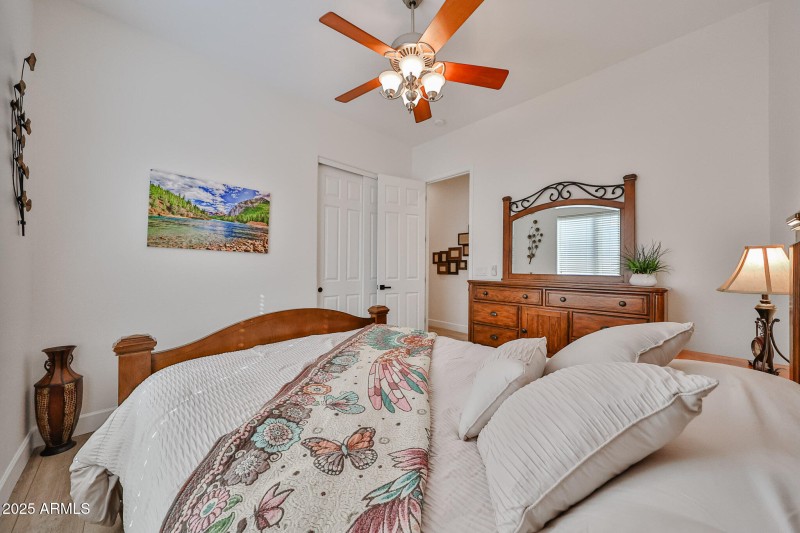 Middle bedroom looking out