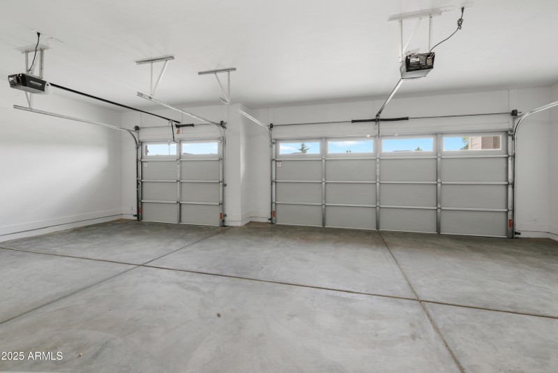 3 car garage