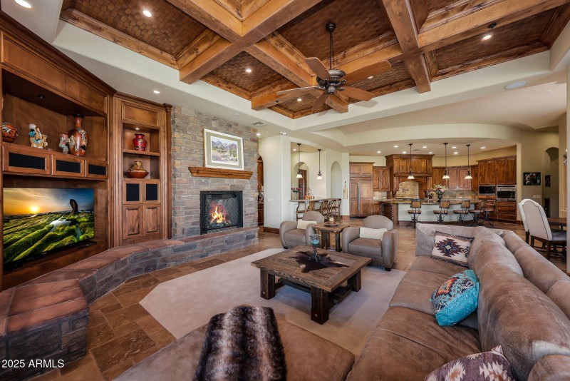 Climate controlled wine room