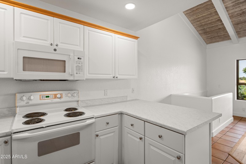 Kitchen View into Dining Area