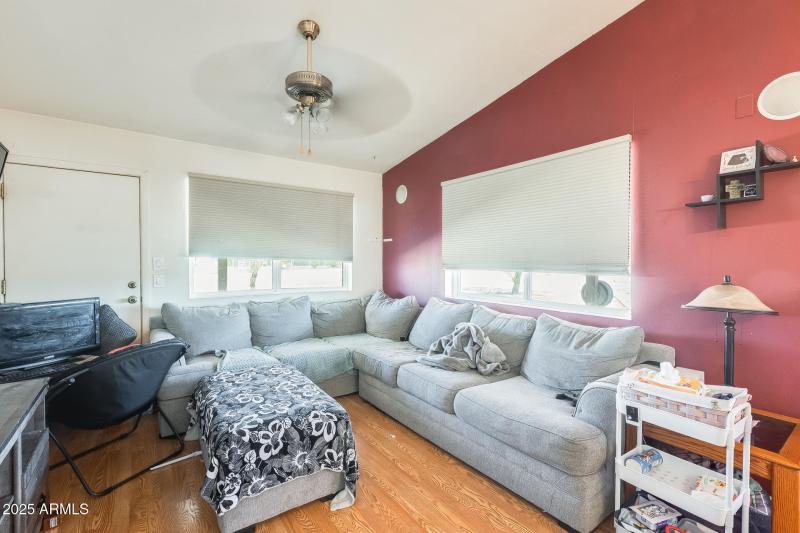 Greatroom with large picture windows