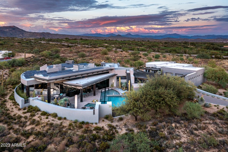 Situated on 3 acres