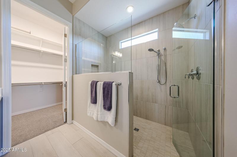 Primary Large walk-in shower
