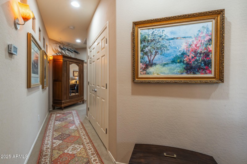 Hall to primary suite