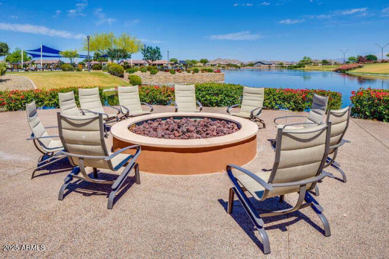 village center fire pit