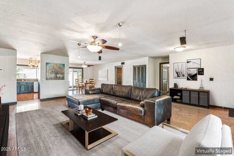 Living Room - Staged
