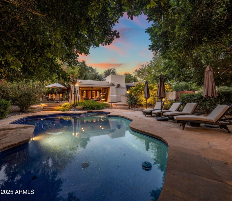 Resort style pool