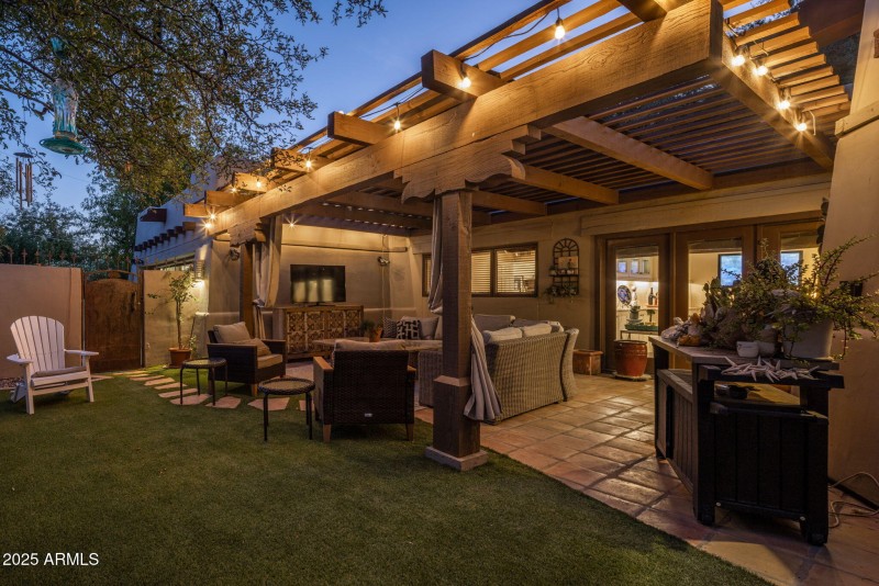 Interior courtyard
