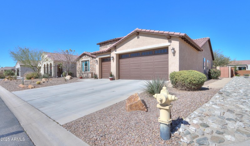 Large space between homes