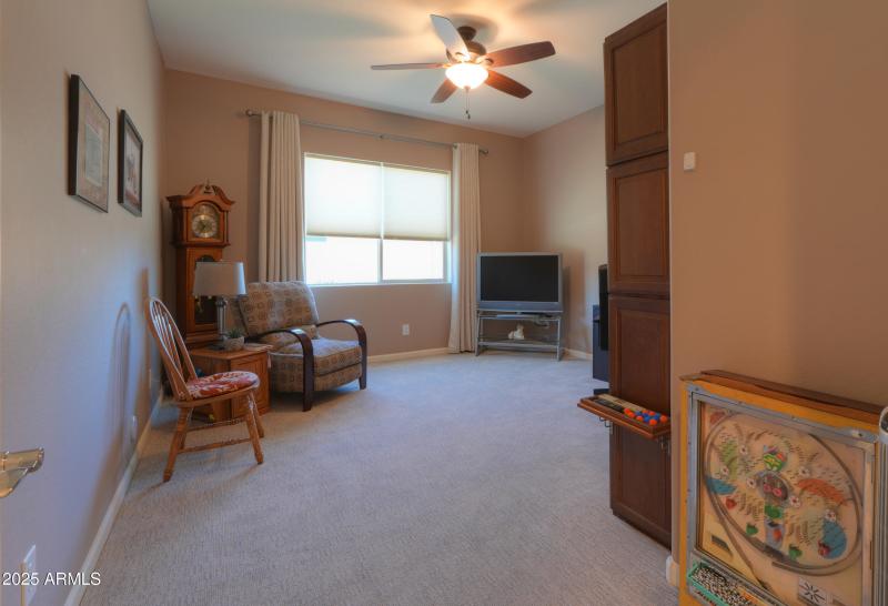 Den w/double doors