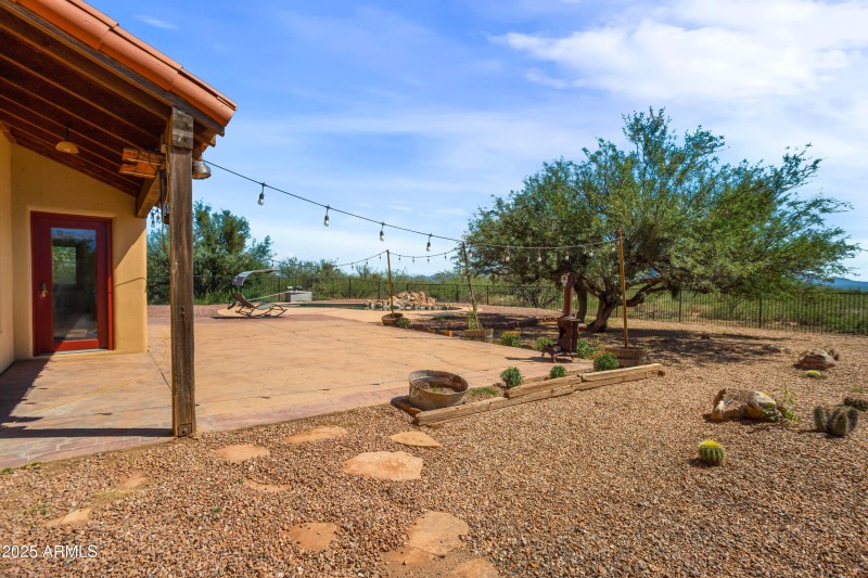 Back patio