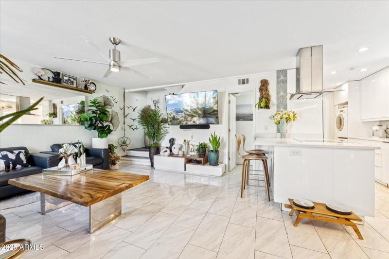 Open-Concept Living Area