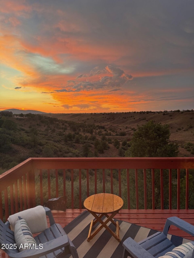 1-Deck View Sunset