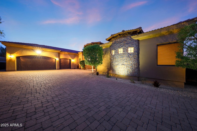 Paved Driveway