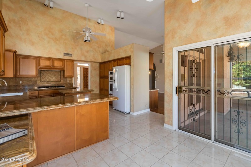 Kitchen/Back Patio Entrance