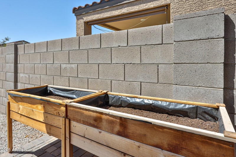 raised planter boxes