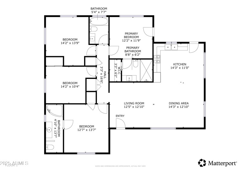 2d Floor plan Villa Way