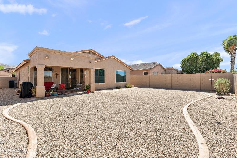 Room for a pool if desired