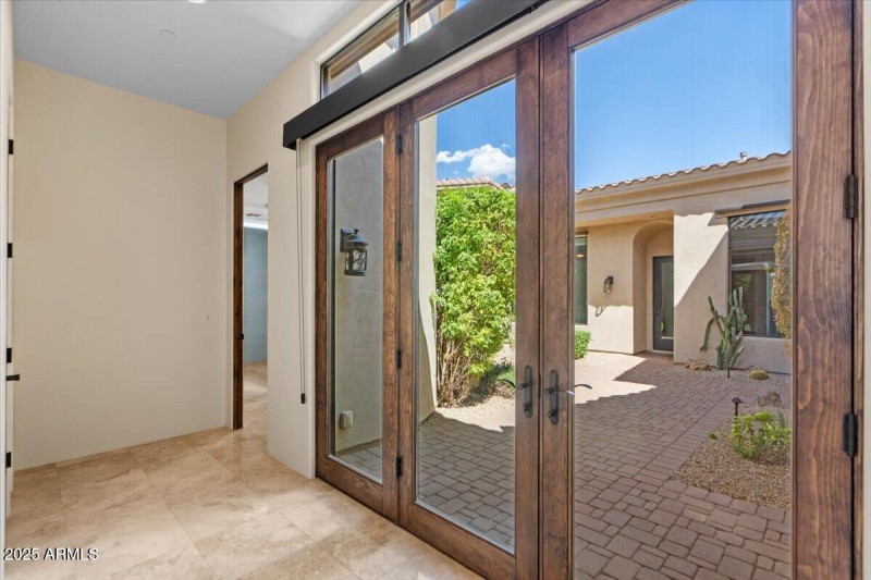 Hallway to Courtyard