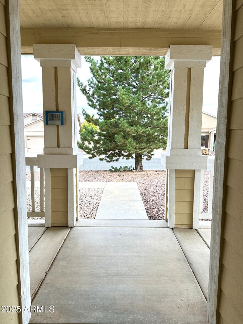 front door out