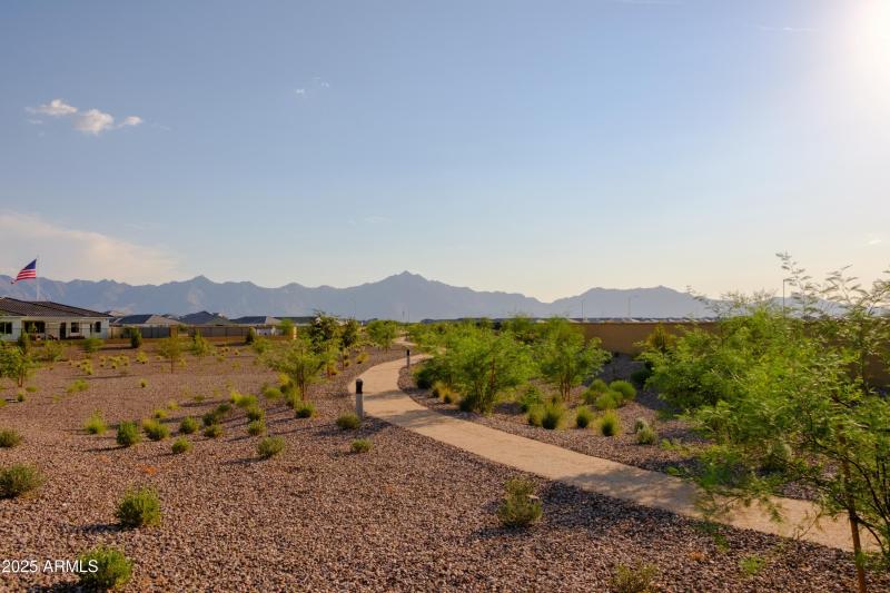 WALKING TRAILS AND OPEN SPACE